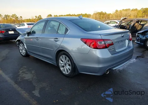 2017 Subaru Legacy 2.5I Premium из США, поврежденный, VIN 4S3BNAH62H3007485